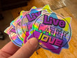 Live Laff Love sticker